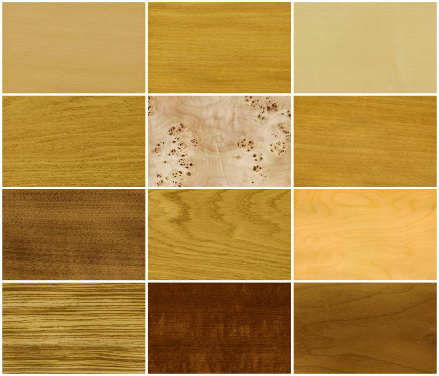 Common Types of Wood Veneers