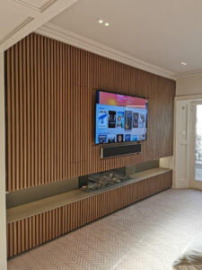 How to design with wood paneling.